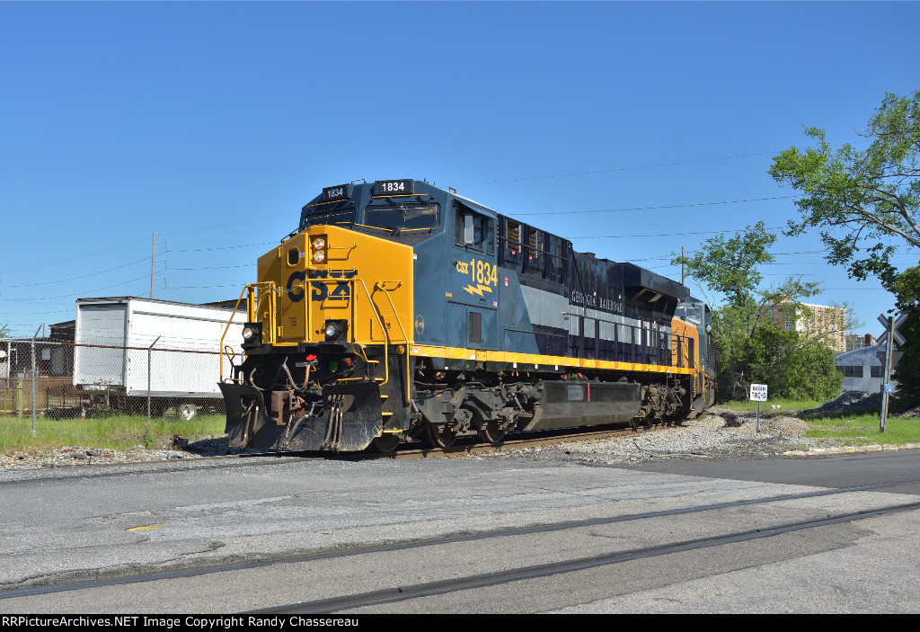 CSXT 1834 Train L837-08